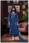 Jasleen 4292 By Ganga Russian Silk Designer Salwar Suits Wholesalers In Surat